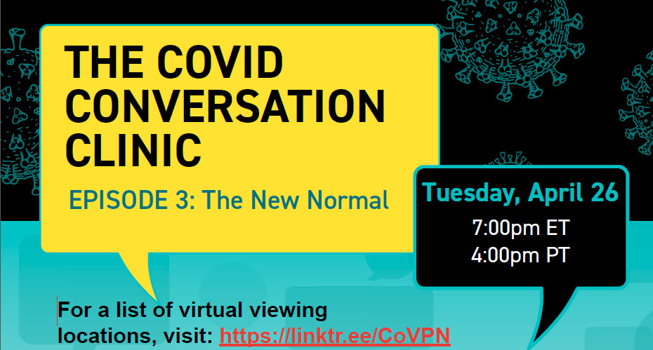 COVID Conversation Clinic Episode 3 COVID Conversation Clinic Episode 3-Sm