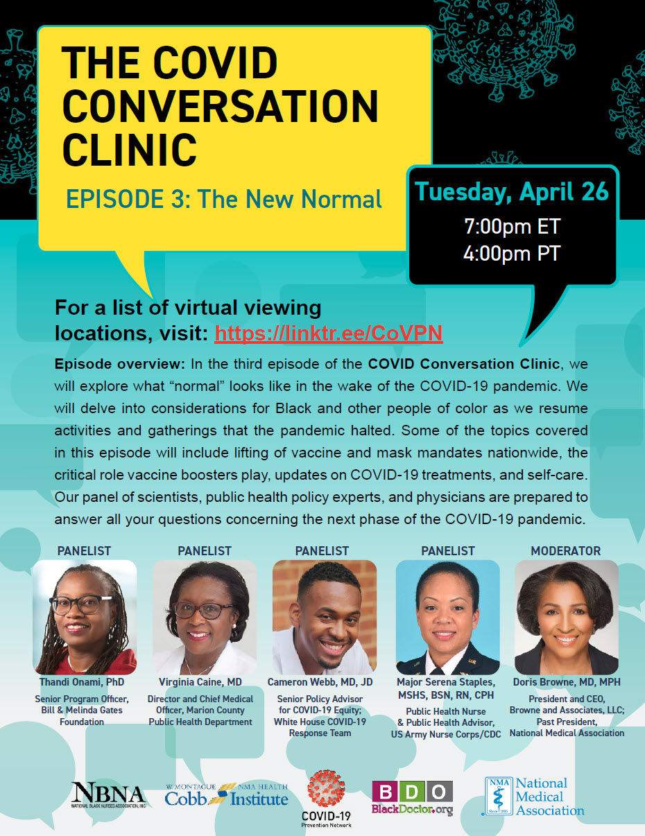 COVID Conversation Clinic 3